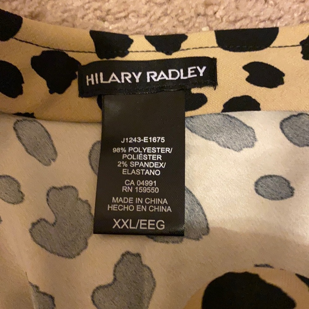 Cheetah print long skirt